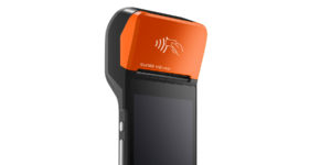 Mobile Kasse Handheld Sunmi V2 Pro front side 2