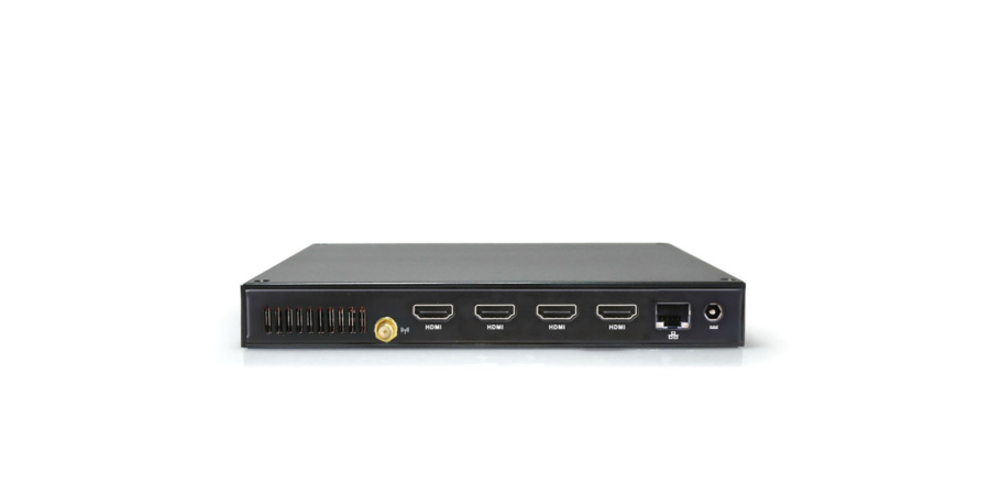 Digital Signage Media Player Giada DM6 back