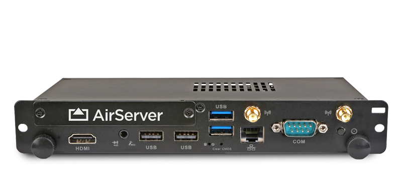 AirServer Connect OPS-Modul front