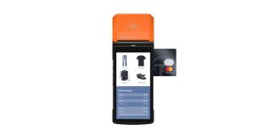 Geldkartenterminal Android mit Drucker Sunmi P2 Pro front