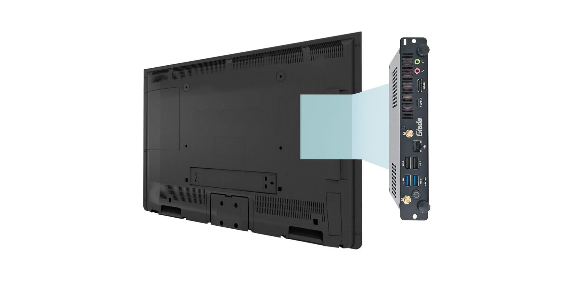 GIADA PC613 OPS Module | High efficiency with Intel 13th Gen.